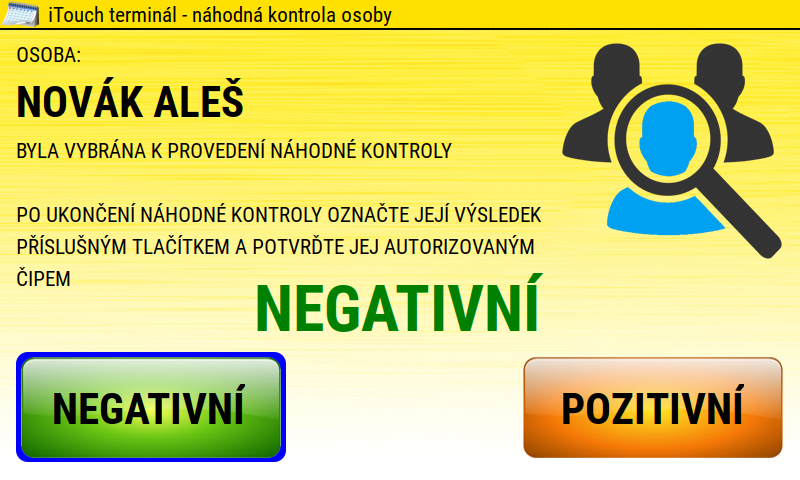 negativní kontrola