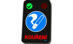 čtečka pro evidenci kouřových pauz