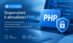 Doporučení k aktualizaci PHP 